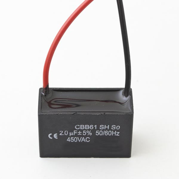 Ceiling Fan Capacitor 2μf (2uf) 450V AC Elegant Ceiling Fans