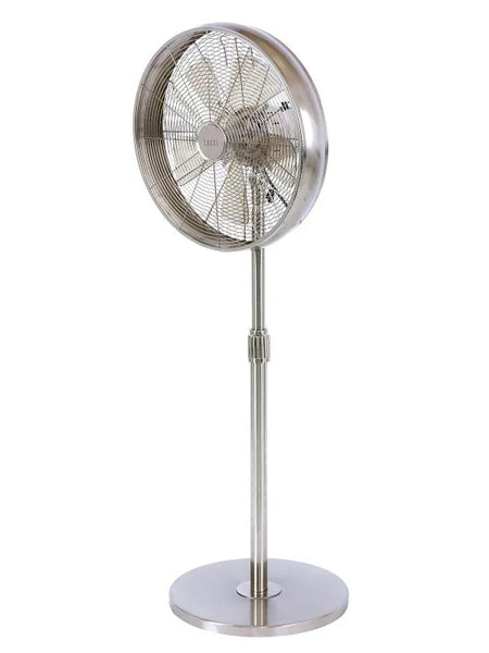 Lucci Air Stand Fan - Brushed Chrome - COMING SOON!